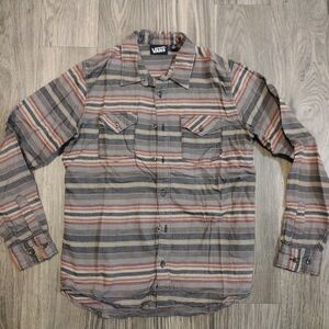 Vans Striped Button-down Shirt